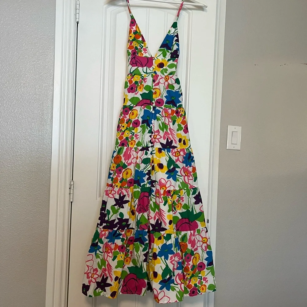 J Crew Floral Maxi Dress - Picture 5 of 9